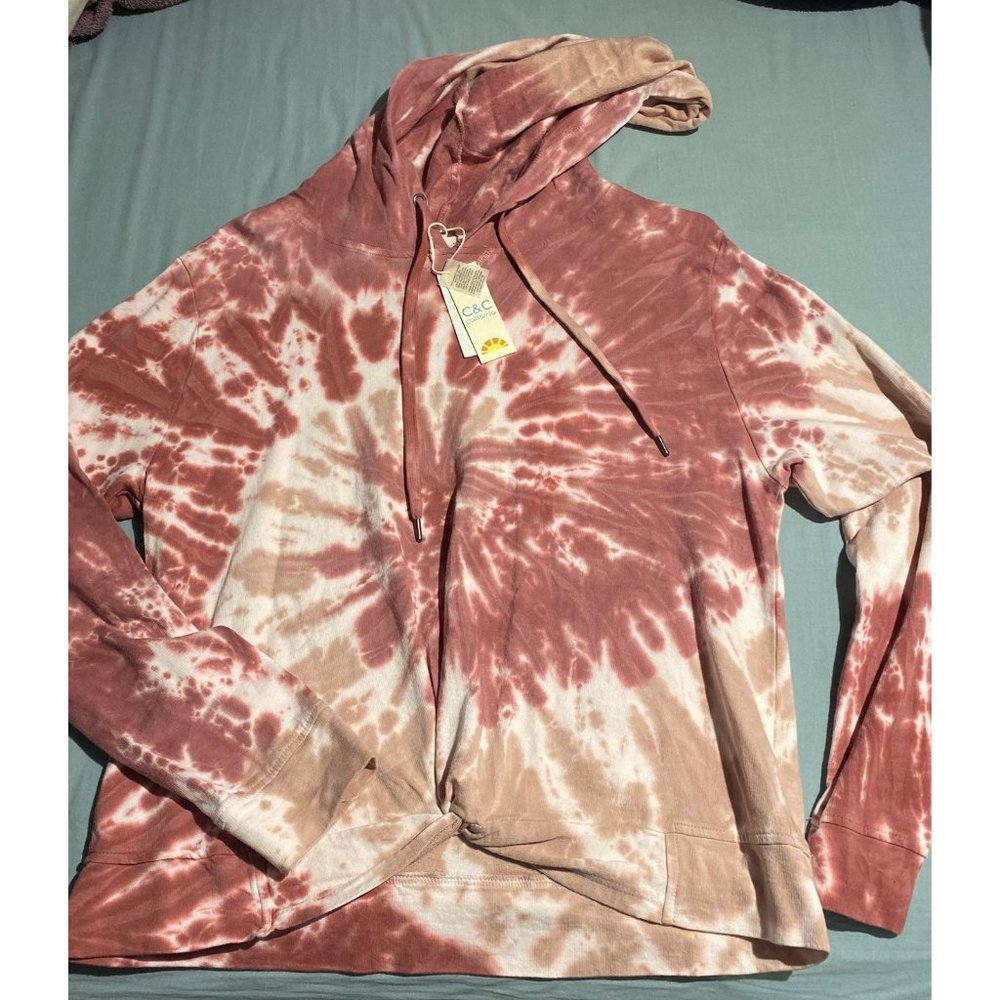 NWT C&C Tie Die Hoodie